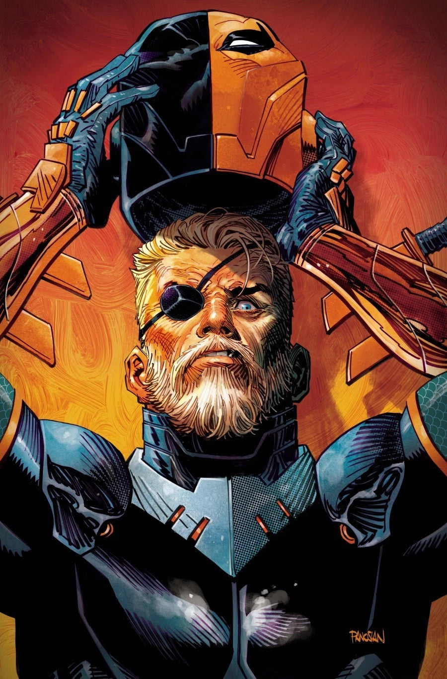 DEATHSTROKE THE TERMINATOR #1 CVR E DAN PANOSIAN FOIL VAR